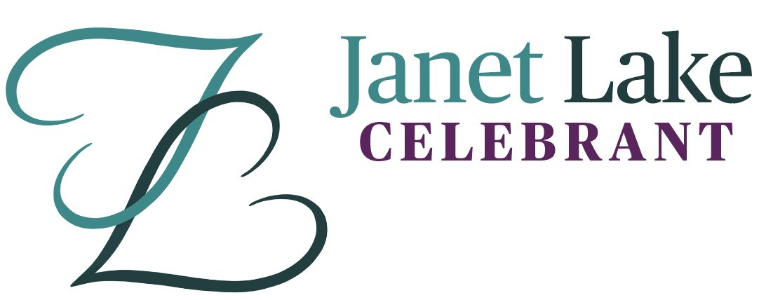 janet lake logo - interlocking hearts